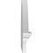 Ekena Millwork Segment Arch 4 Spoke Architectural Grade PVC Combination Pediment, 40"W x 16-7/8"H x 2-3/4"P PEDPC040X170SEG04 - alternate 3